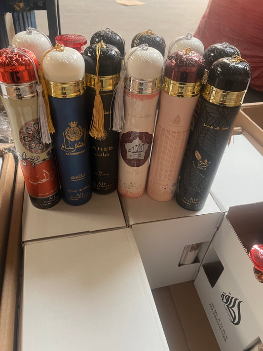 Dubai UAE Luxury Air Freshener 300ML X12 Box Randomly Picked (S964)