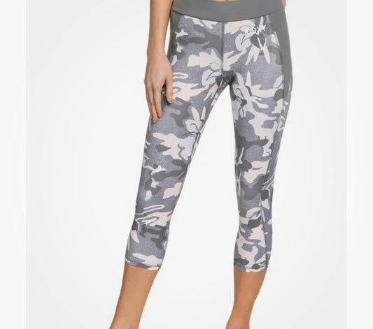 Sports Leggings ROXY Capri - Take Me To The Beach S Charcoal Heather (S509) (A)