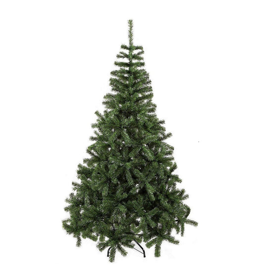 Abaseen 8ft Green Artificial Christmas Tree (T50) (P) COLLECTION ONLY!
