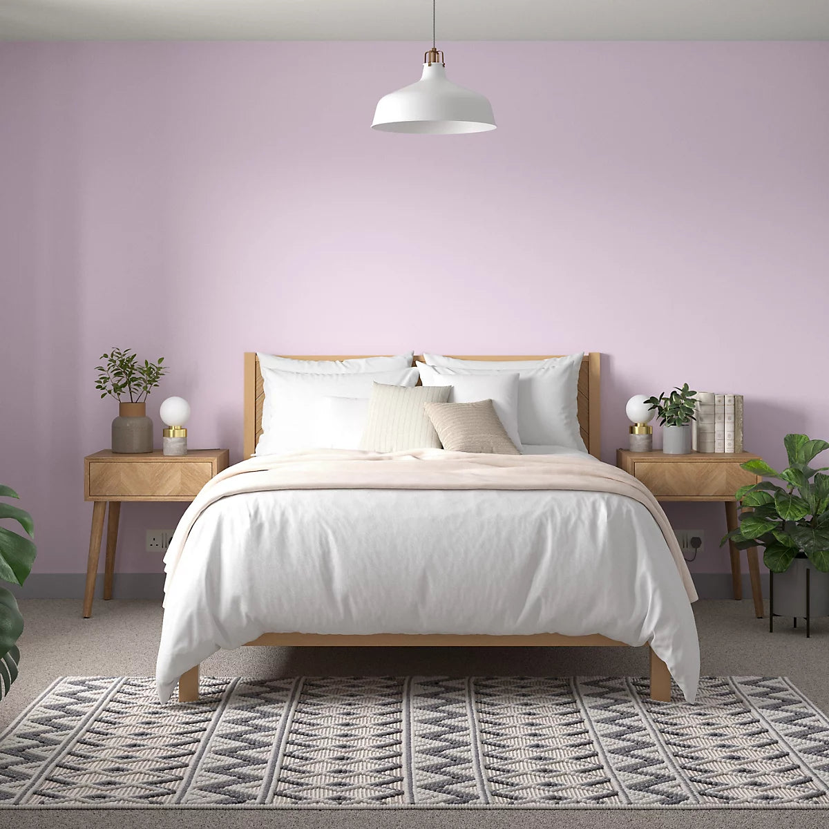 Dulux Quick dry Pretty pink Satinwood Metal & wood paint, 750ml (R457*) (X1)