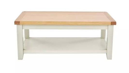 White Oak Coffee Table (S259) COLLECTION ONLY!