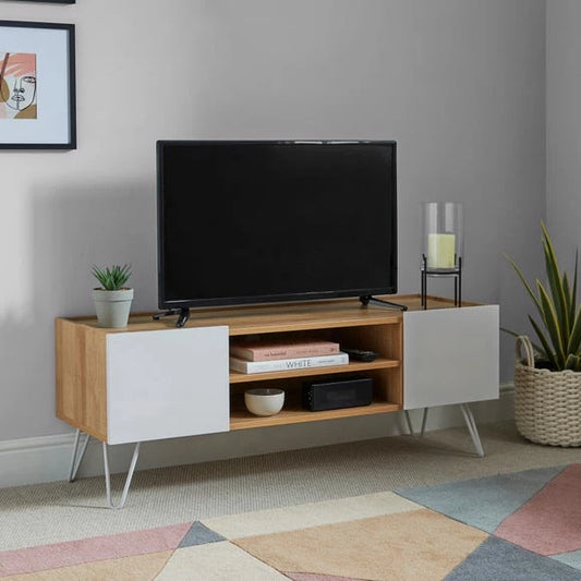 Penelope Dove Grey TV Stand COLLECTION ONLY!