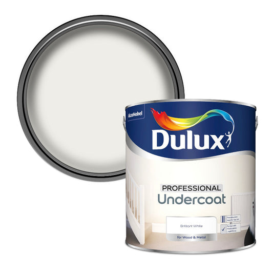 Dulux Professional White Metal & wood Undercoat, 2.5L (E20) B*