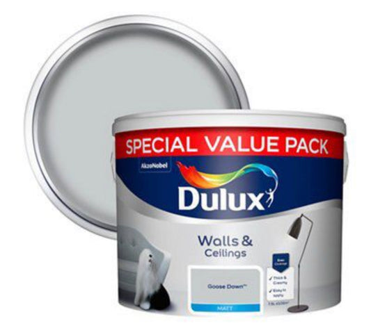 Dulux Goose down Matt Emulsion paint, 7.5L (E24) F*