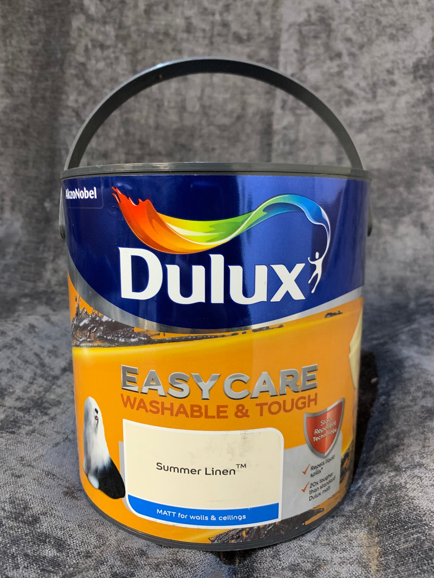 Dulux Easycare Summer linen Matt Emulsion paint, 2.5L (E18) D*