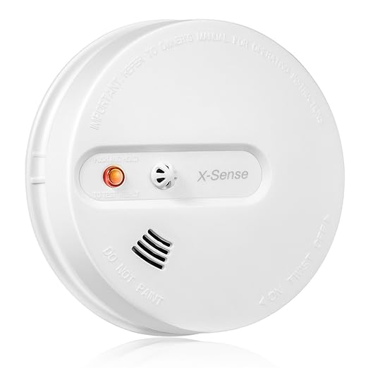 X-Sense CC03M Battery-Operated Smoke + Heat Detector and Fire Alarm (T80) (P)