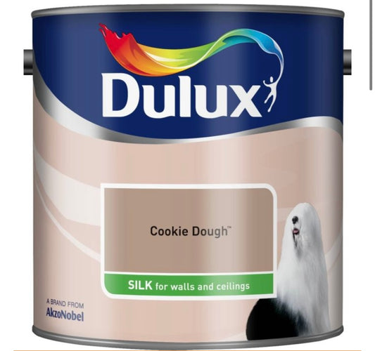 Dulux Silk Emulsion Paint Cookie Dough - 2.5L (S469)