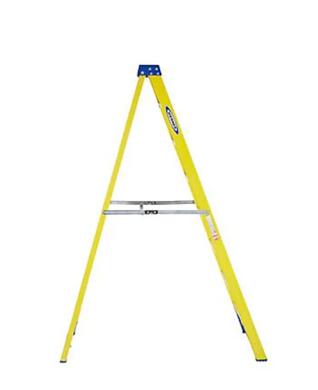 Werner 8 tread Fibreglass Swing back step Ladder (H)2.23m (R150)