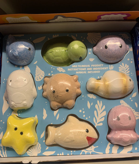 Body And Earth 9 Piece Bath Bomb Gift Set (S416)