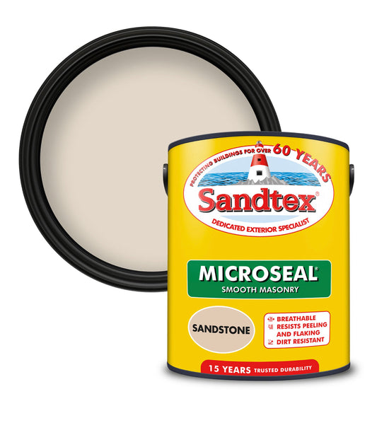 Sandtex Ultra smooth Sandstone Masonry paint, 5L E11 (B*)