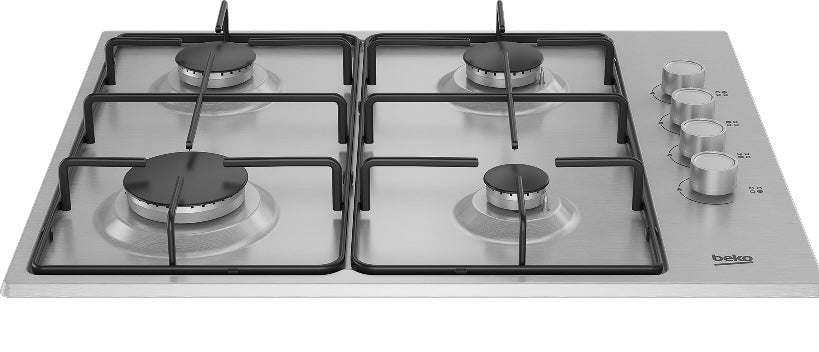 Beko QBSE223SX Built-in Multifunction Oven & gas hob pack - Stainless steel (S699)