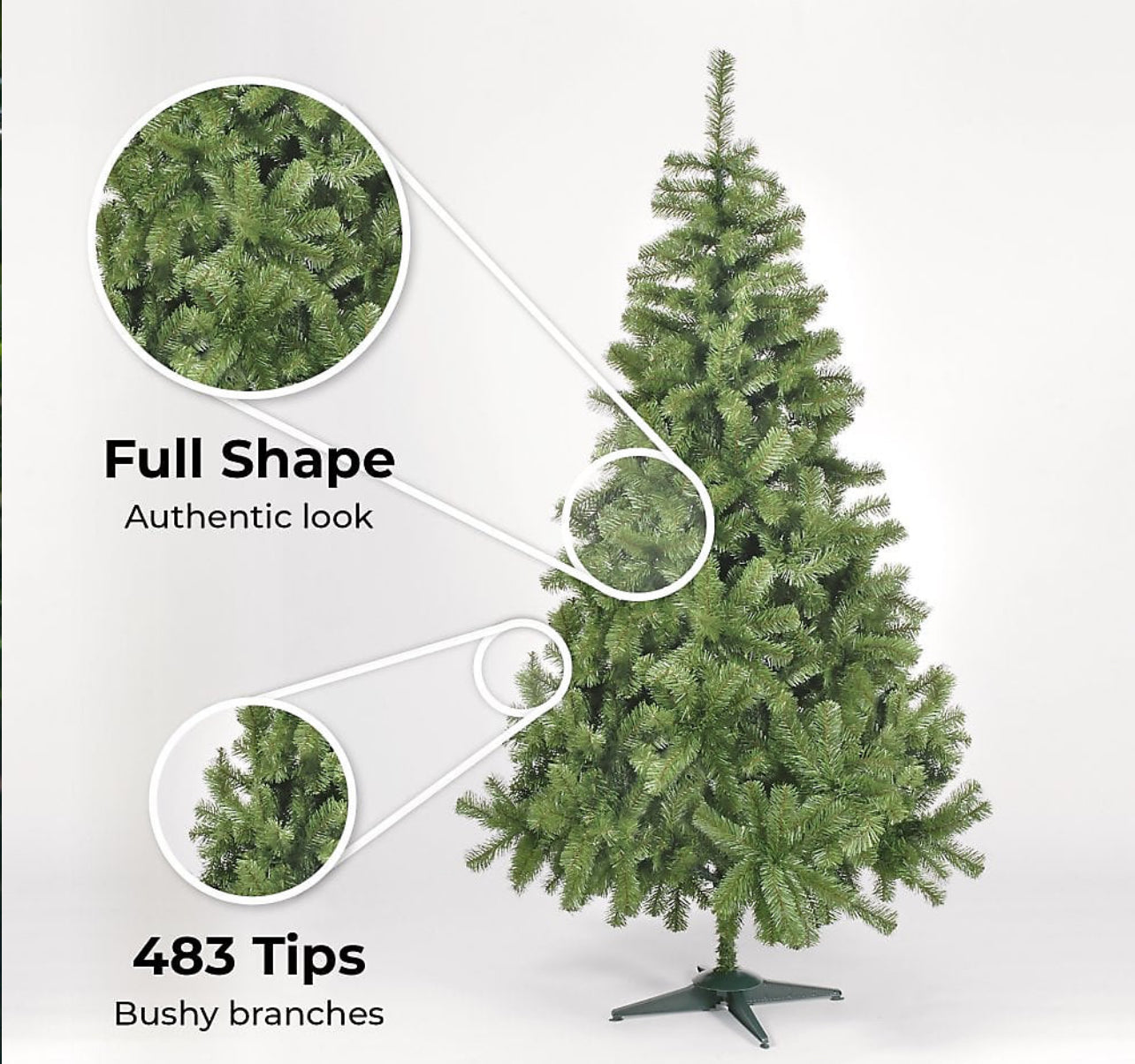 6ft Artificial Colorado Spruce Christmas Tree (R410) [Room 2]