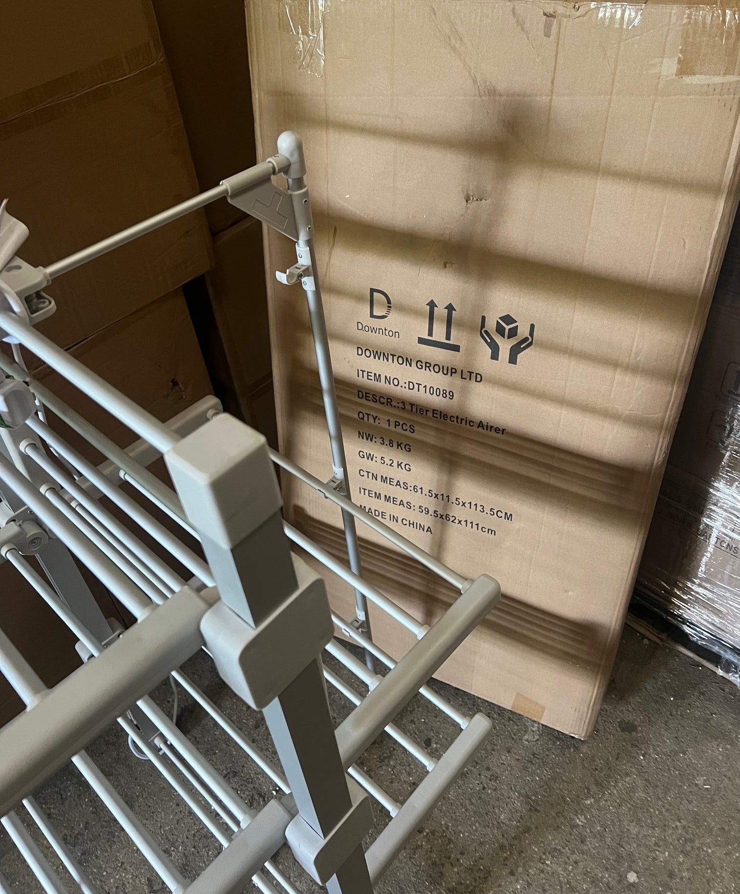 Daewoo HEA1872GE 3 Tier Electric Heated Airer (R174)