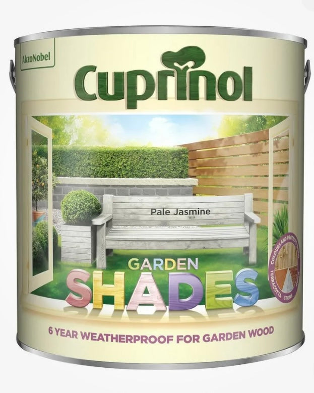 Cuprinol Garden Shades Pale Jasmine 2.5 Litre (S474)