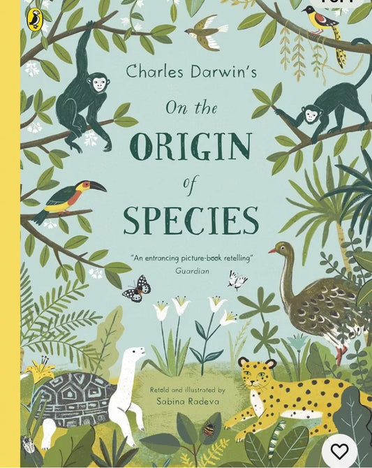 Charles Darwin's On The Origin Of Species Paperback Book (S) (S894)