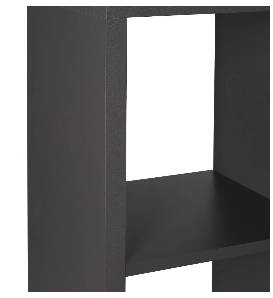 Form Mixxit Grey Freestanding 3 shelf Cube Shelving unit, (H)1080mm (W)390mm (R407)