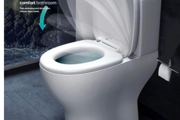 Soft Close Toilet Seat with Quick Release for Easy Clean (S743) (L)