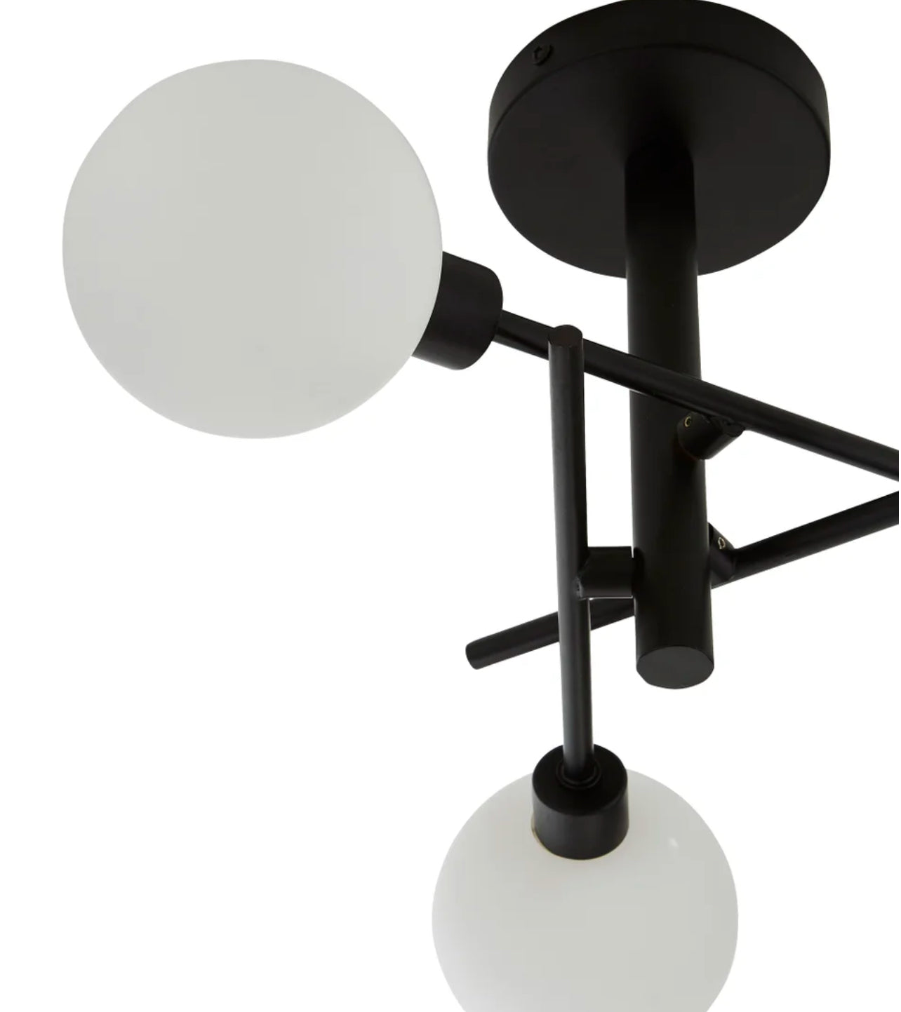 Inlight Nova 3LT Ceiling Light Black (R437)