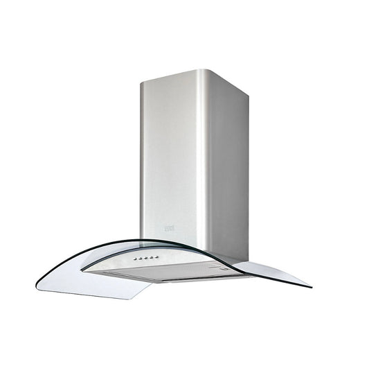 Cooke & Lewis CLCGS60 Stainless steel Curved Cooker hood (W)60cm (S667)