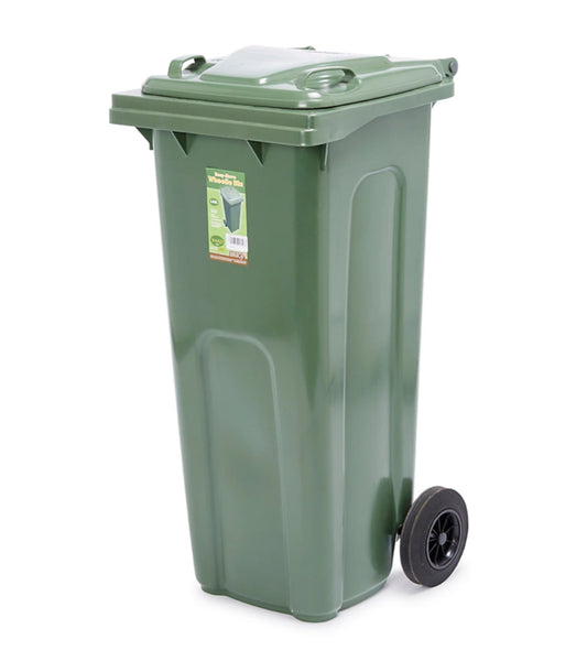 Blooma Green Wheelie bin 140L (R313)