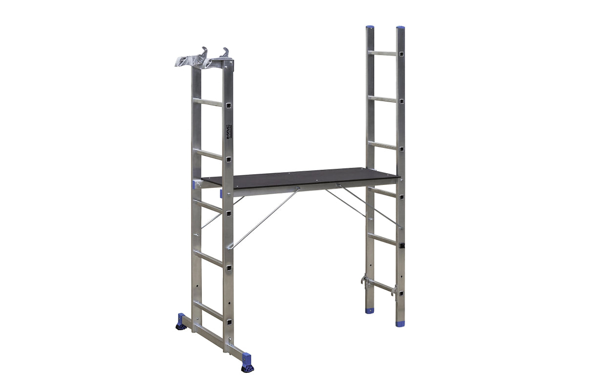 Mac Allister 3-way Aluminium Combination Ladder (R269)