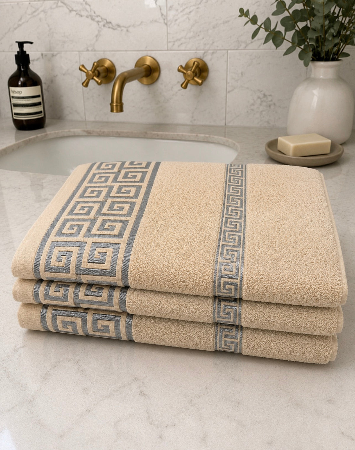 Pack of 3 Egyptian Cotton Bath Sheet Towels in Various Colours!