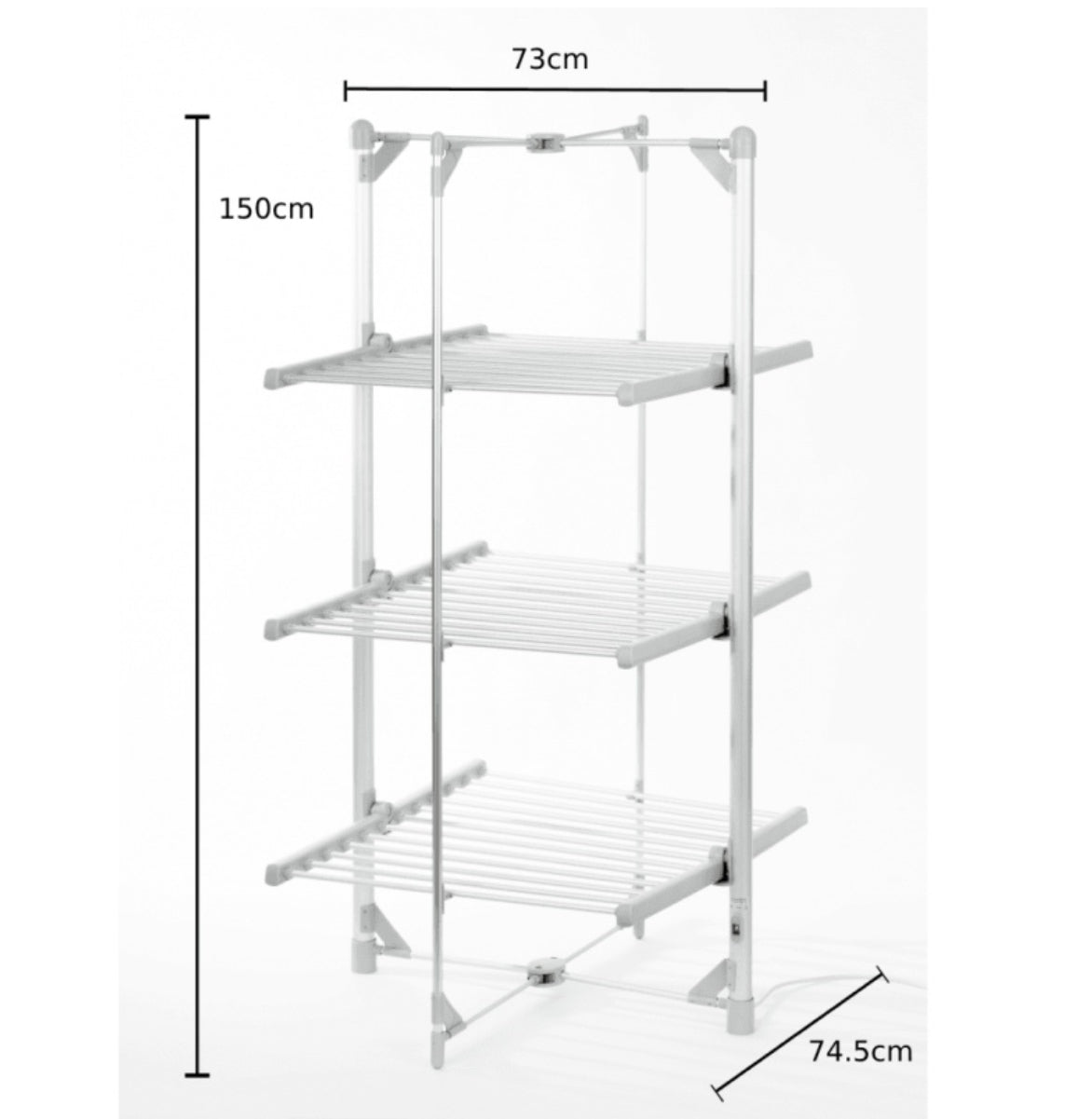 Daewoo HEA1872GE 3 Tier Electric Heated Airer (R174)