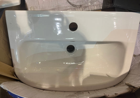 White Bathroom Basin (S245)