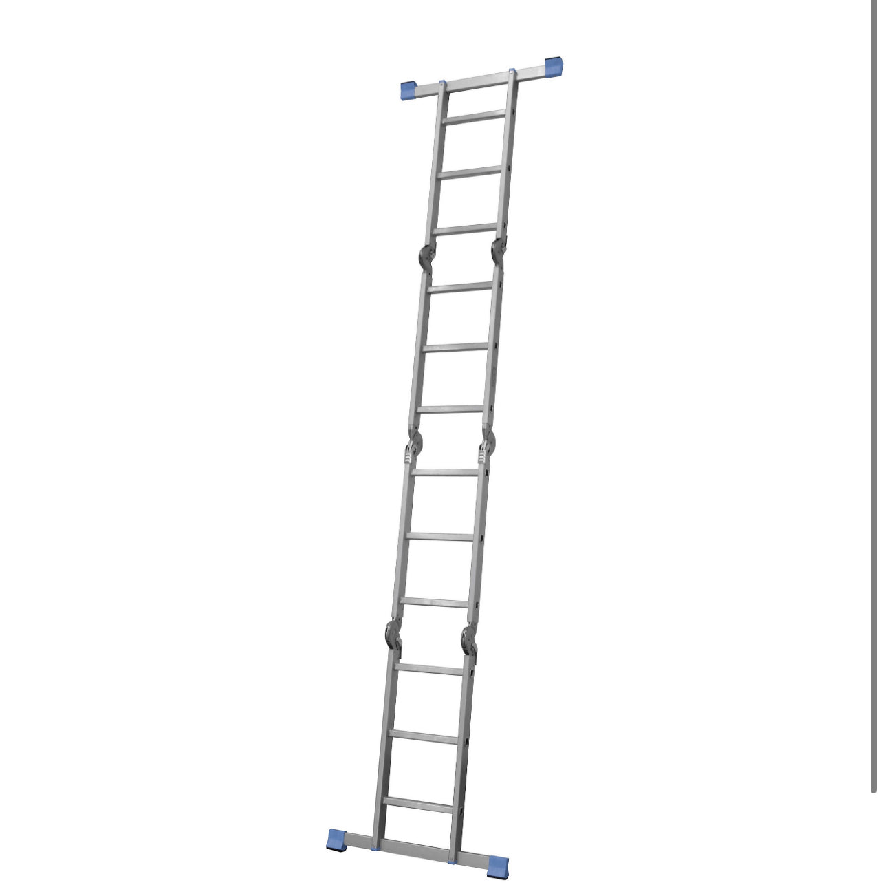 Mac Allister 3-way 3.3m Aluminium Combination Ladder (R268)