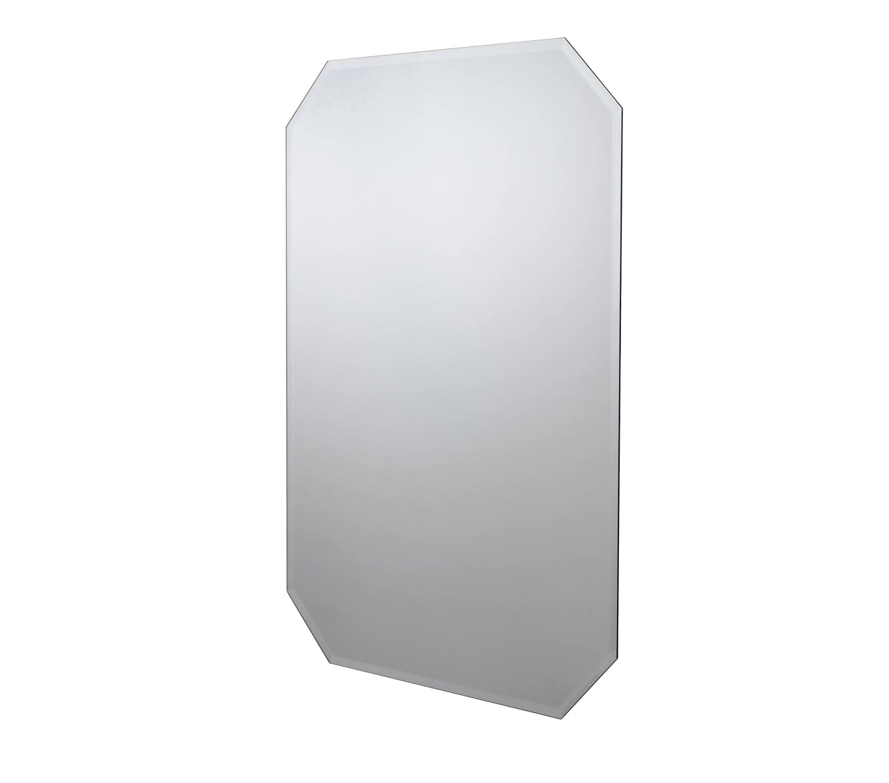 Croydex Octagonal Wall-mounted Bathroom Mirror (H)70cm (W)50cm
(R280)