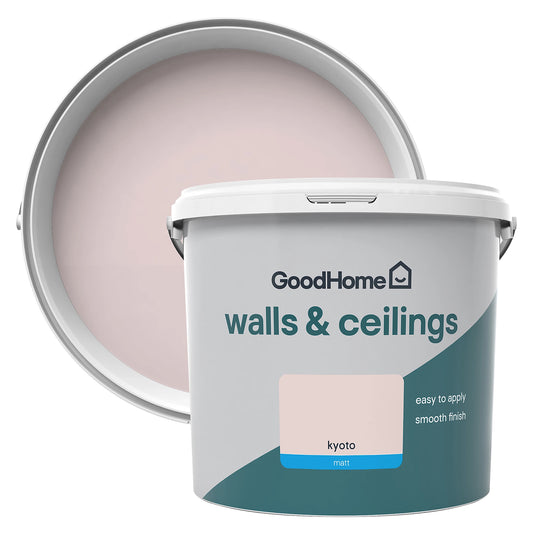 GoodHome Walls & ceilings Kyoto Matt Emulsion paint, 5L (R347)