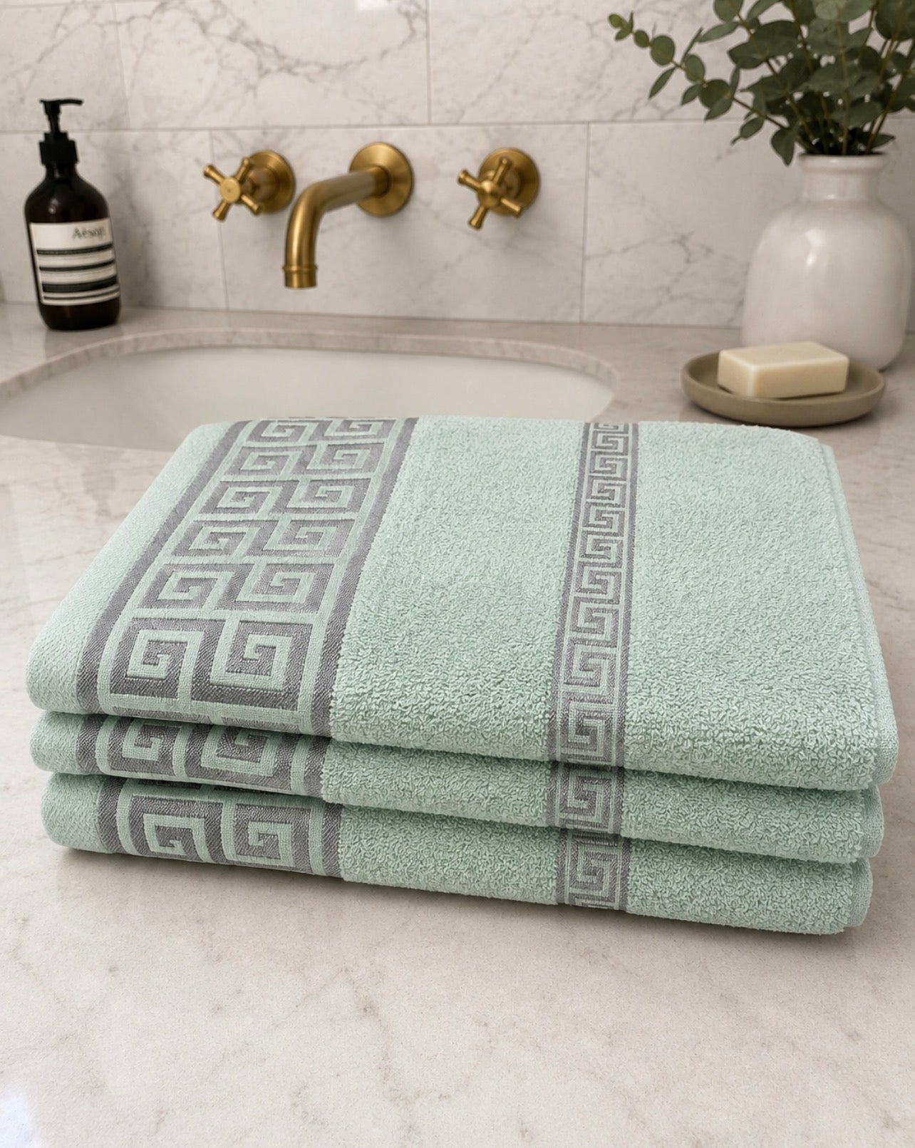 Pack of 3 Egyptian Cotton Bath Sheet Towels in Various Colours!