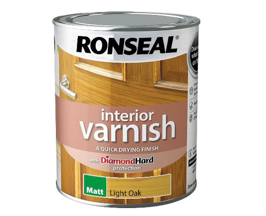 Ronseal Oak Matt Skirting Wood varnish, 750ml (S573) (A*)