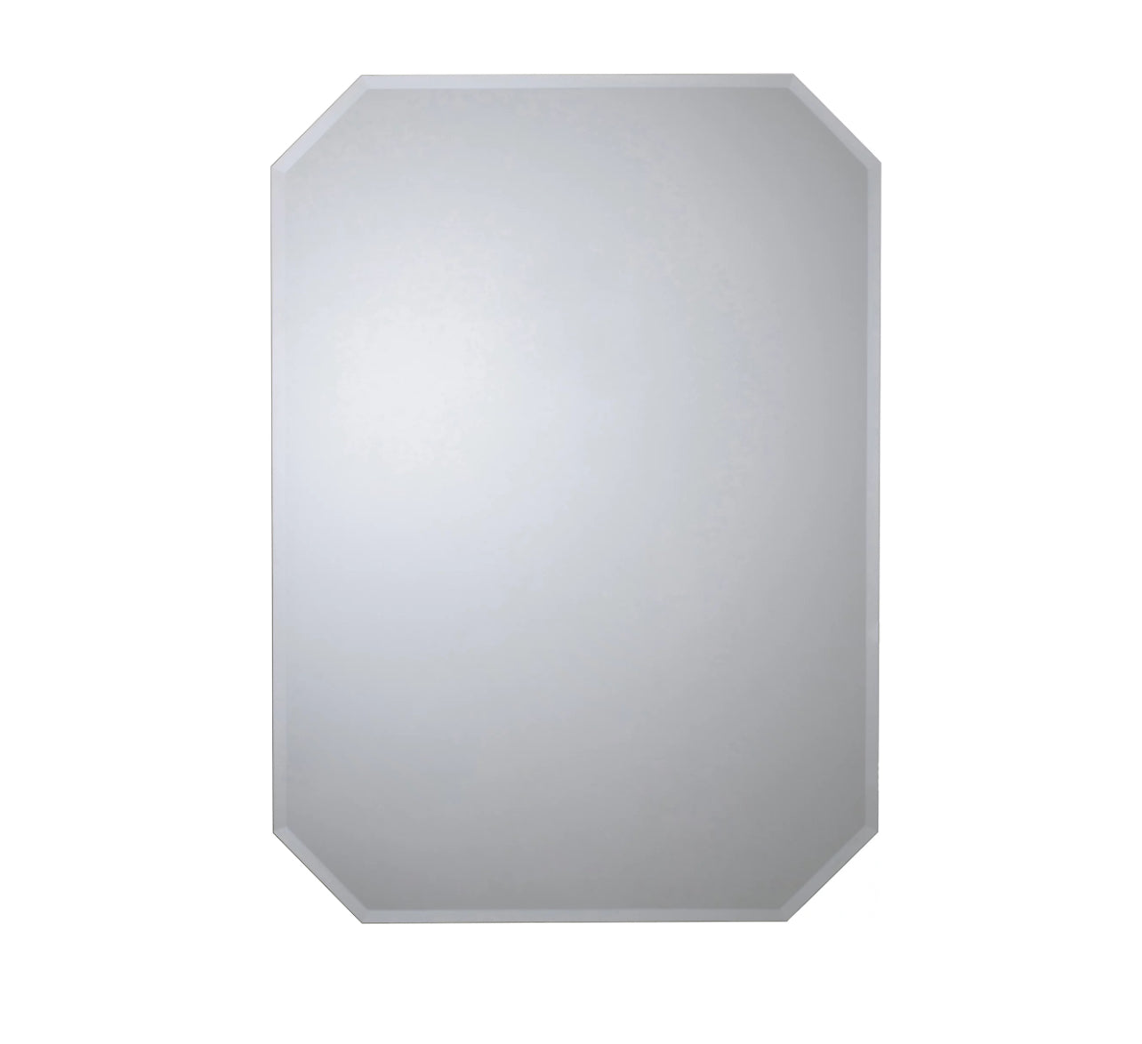 Croydex Octagonal Wall-mounted Bathroom Mirror (H)70cm (W)50cm
(R280)