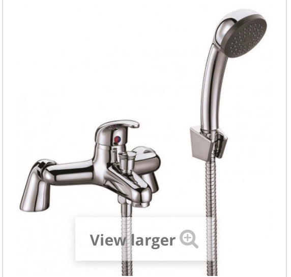 Iona Entry Thermostatic Bath Shower Mixer Wall And Deck Mounted (S742)