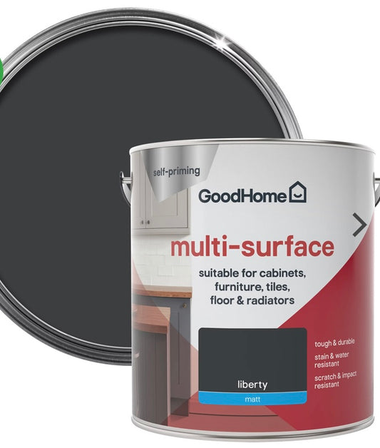 GoodHome Durable Liberty Matt Multi-surface Paint, 2L (S754) (G**)