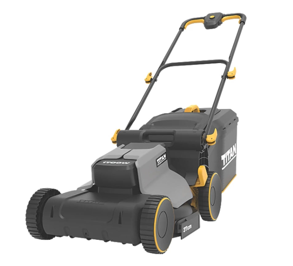 TITAN TTB833LWM 1700W 37CM ELECTRIC LAWN MOWER 230V (R258)