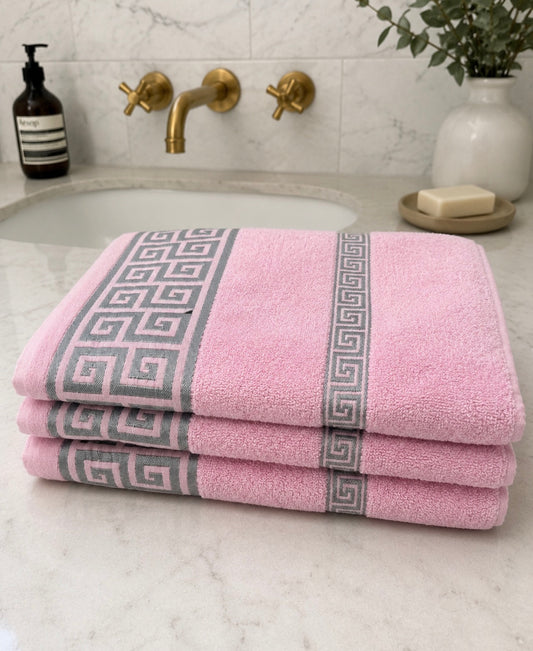 Pack of 3 Egyptian Cotton Bath Sheet Towels in Various Colours!
