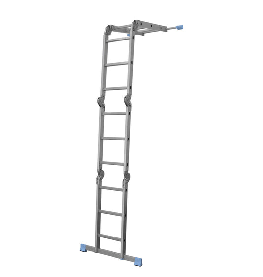 Mac Allister 3-way 3.3m Aluminium Combination Ladder (R268)