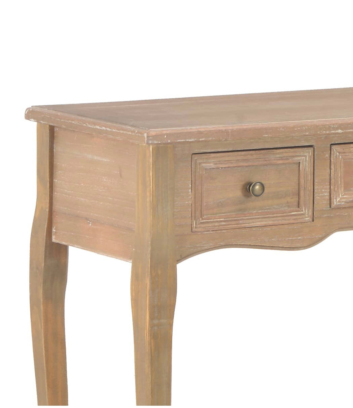 Berkfield Dressing Console Table with Three Drawers White (B6)