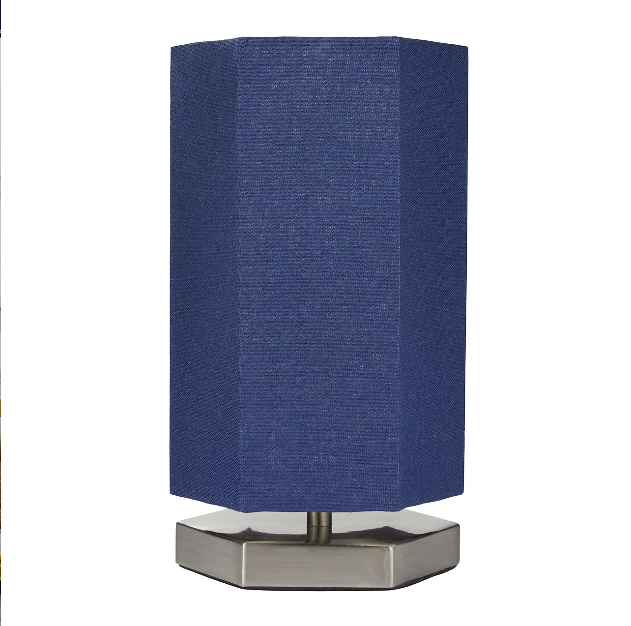 Zia Hexagon Navy Integrated LED Table lamp (R434)