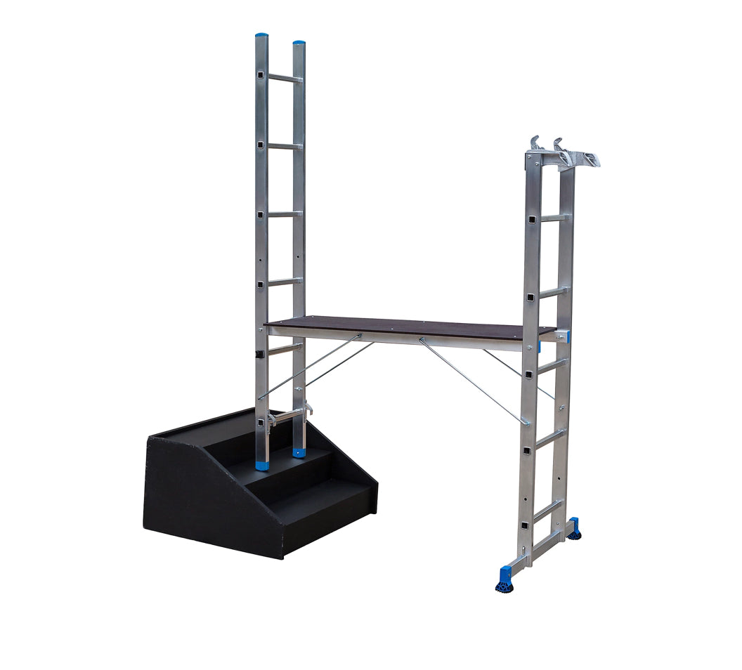 Mac Allister 3-way Aluminium Combination Ladder (R269)