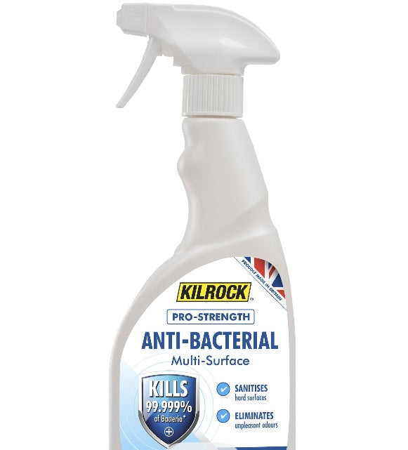 Kilrock Pro-strength Not concentrated Anti-bacterial Cleaning spray, 500ml (S753) (E**)