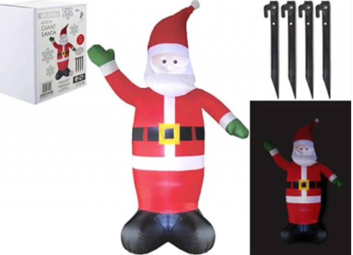 4m Giant Inflatable Santa (R430)