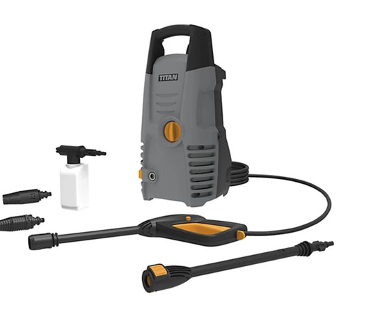 TITAN TTB1300PRW 100BAR ELECTRIC HIGH PRESSURE WASHER 1.3KW 230V (R264)