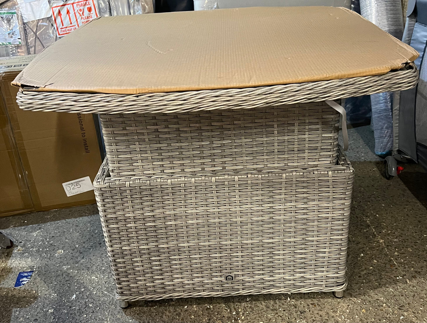 Rattan Rising Coffee & Dining Table (R360)(R2)