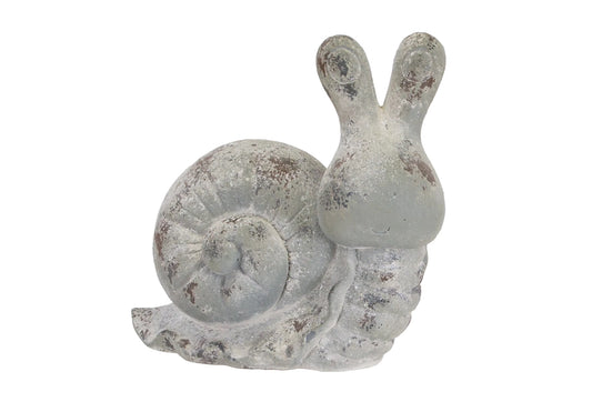 Terrastyle Grey Snail Garden ornament (H)33cm (R332)