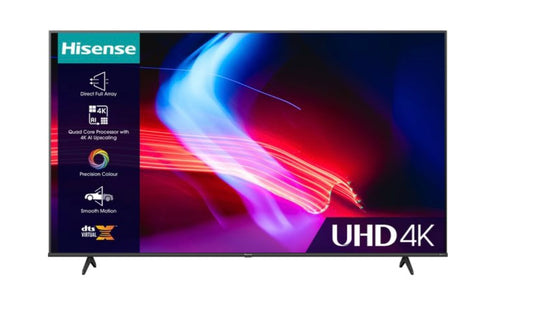 HISENSE 43A6KTUK 43" Smart 4K Ultra HD HDR LED TV (S633)