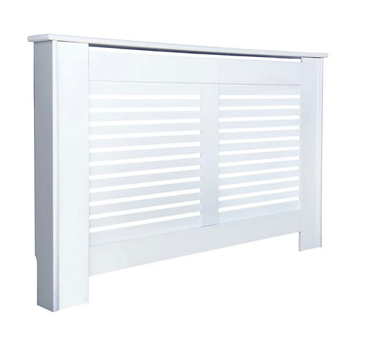 Suffolk Medium White Radiator cover 900mm(H) 1195mm(W) 200mm(D) (S619)