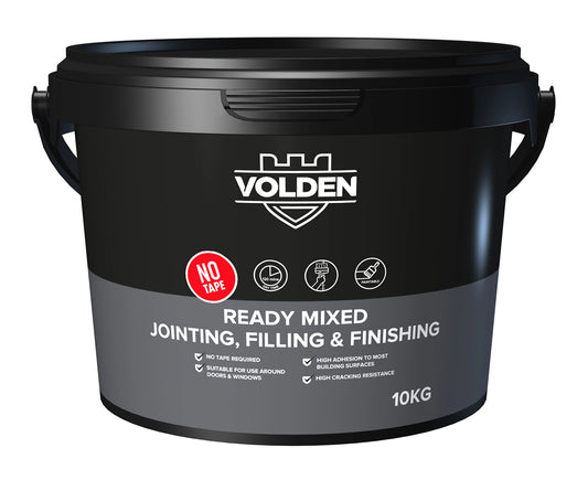 Volden Ready mixed Plasterboard Jointing, filling & finishing compound 10kg 6.5L Tub (R341)